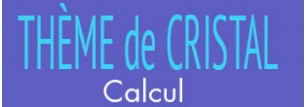 Le Thème de Cristal : Calcul